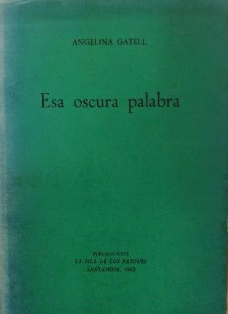 Esa oscura palabra